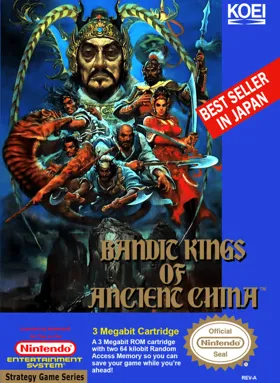 Bandit Kings of Ancient China (USA) box cover front